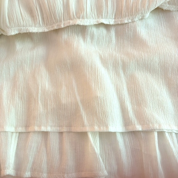 J.Jill Embroidered Gauze Tiered Dress - Picture 8 of 9